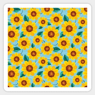 Spring Sunflowers Sticker